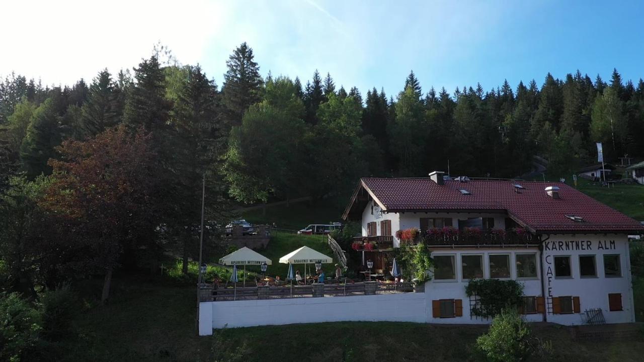 Berggasthof Karntner Alm Hotel Mittenwald Bagian luar foto