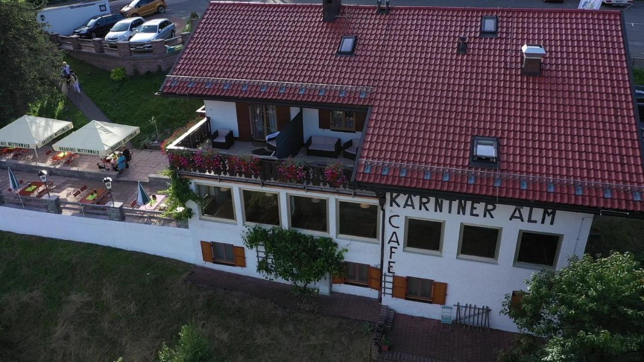 Berggasthof Karntner Alm Hotel Mittenwald Bagian luar foto